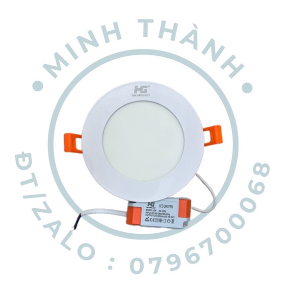 Led âm 6W tròn T HG