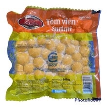 Tôm viên chiên gói