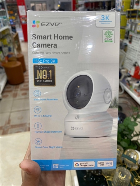 Camera wifi EZVIZ C6N/ H6C 5M 3K xoay 360 độ