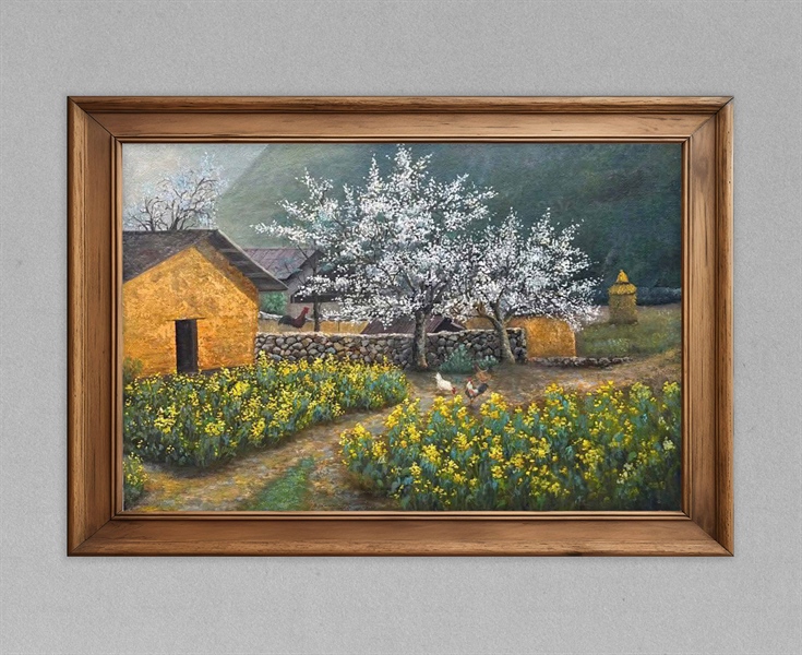 Xuân (8) - Đinh Văn Đức - 80x120 cm