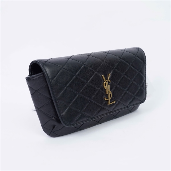 Túi YSL đen GUE742579.0223 sz19 (LN) KG+