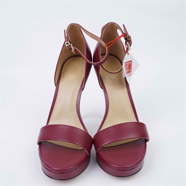 Giày Michael Kors tím cao 10cm sz7 (US) (QN) KG+