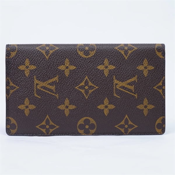 Ví LV hoa nâu gập 2 (CA1917) (LT) KG+