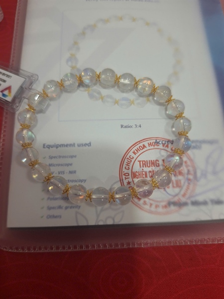 Vòng moon mix vàng 22 hạt 7.18-7.00mm (777985) KG+