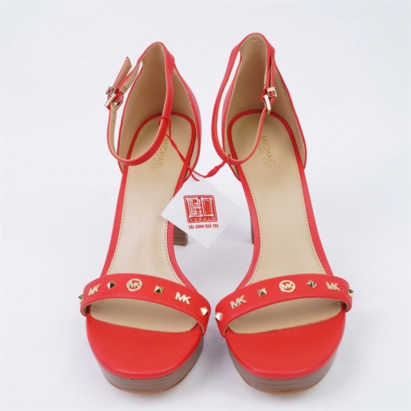 Giày Michael Kors đỏ cao 10cm sz8.5 (US) (QN) KG+