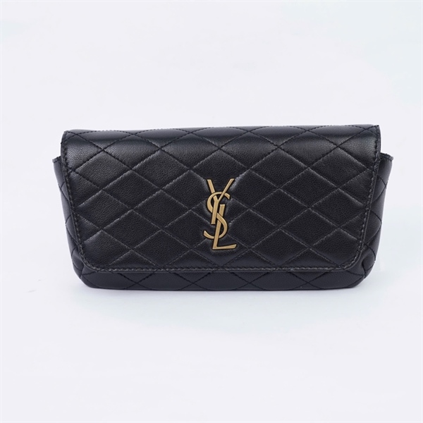 Túi YSL đen GUE742579.0223 sz19 (LN) KG+