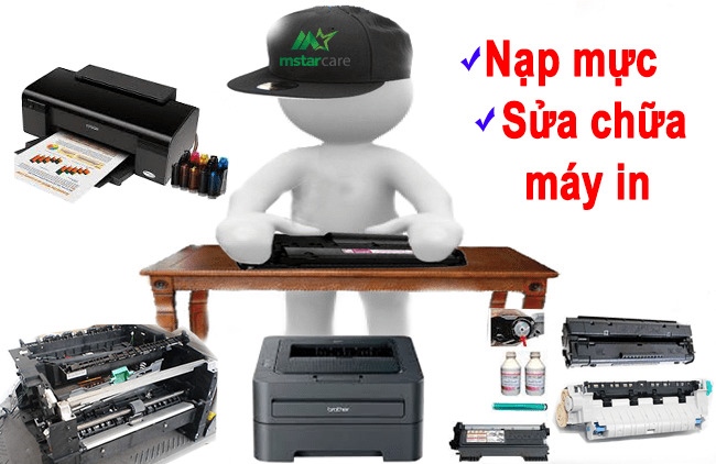 Dịch vụ đổ và sửa chữa máy in