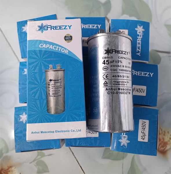 Tụ capa 45UF + 3UF - Freezy