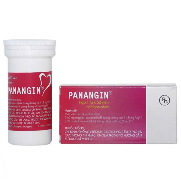 Panangin (Lọ*50viên) - Gedeon Richter Plc/Hungary