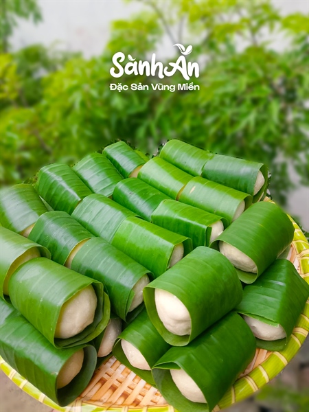 Bánh sắn nhân đỗ mặn