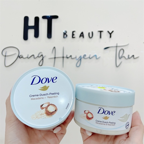 Tẩy TBC DOVE 225ml (hương hạt Maca và sữa gạo) (ĐỨC)