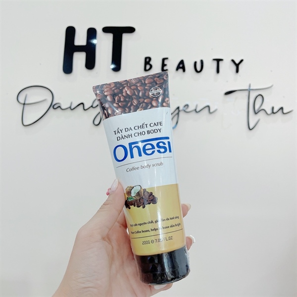 TẨY TBC CAFE OHESI DÀNH CHO BODY 200G
