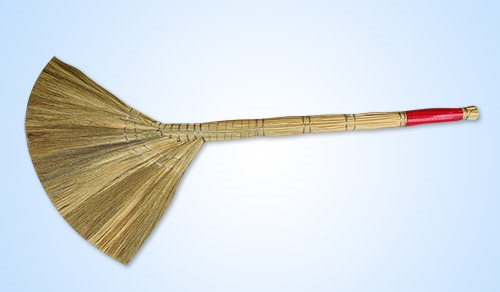 CHỔI CỎ CÁN CỎ