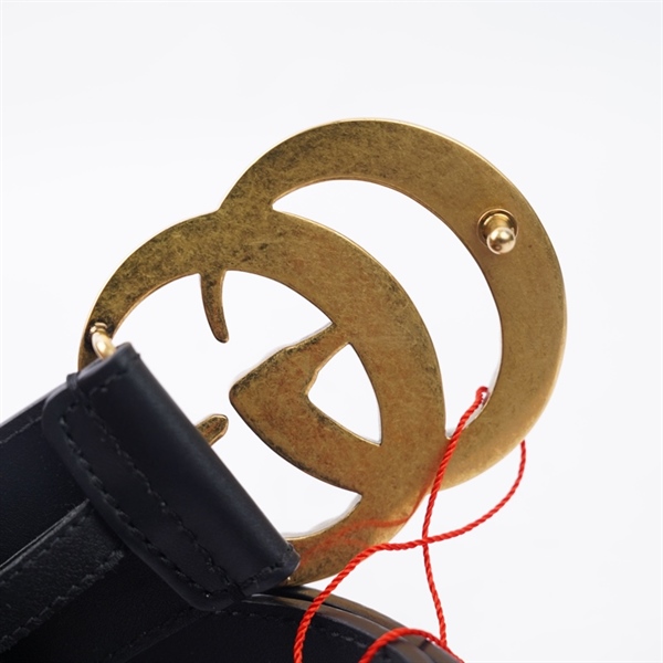 Thắt lưng GG đen bản 4cm dài 95cm (HT)+