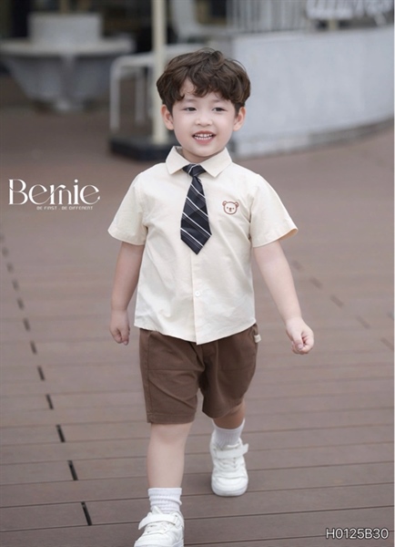 Sét Somi gấu kèm cavat 80-120