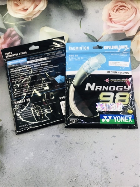 Dây đan vợt Yonex BG Nano 99, Nano 95, Nano 98 CTy nội địa