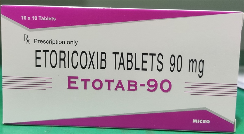 Thuốc Etotab-90 (Etoricoxib 90mg) Micro (Hộp 10 vỉ x 10 viên) - Điều trị viêm xương khớp 2