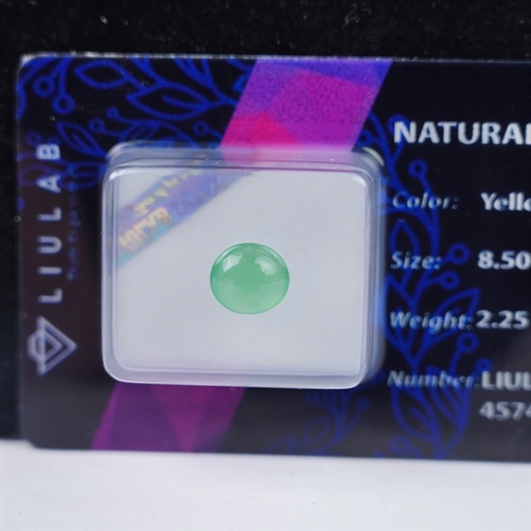 Mặt dây cao băng xanh dương Jadiete a My sz8.4-7.7-4mm (457436)+