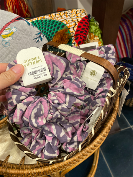 HNST Buộc tóc vải L - Scrunchie Large