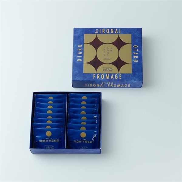 Bánh Quy Letao Otaru Fromage Nhật Bản - Hộp 16c