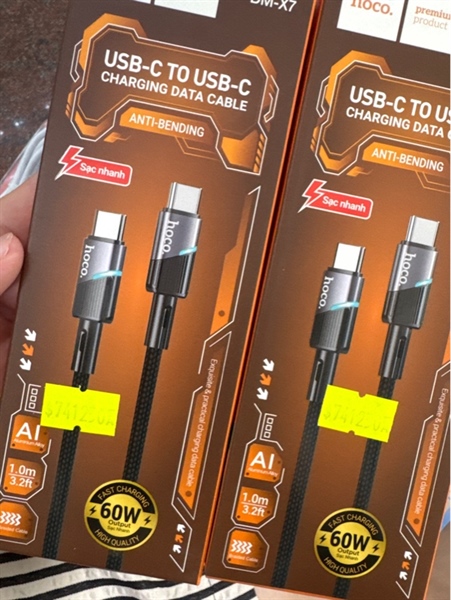 CÁP SẠC NHANH HOCO DM-X7 1M