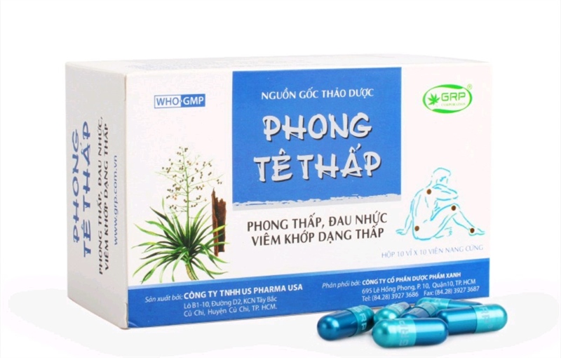 Phong tê thấp (H*10vỉ*10viên) - DP Xanh