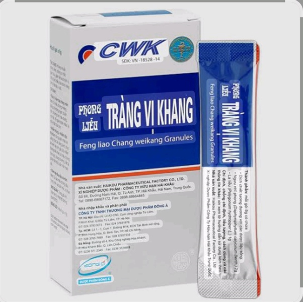 Phong liễu Tràng vị khang (Hộp 6gói x 8g) - China