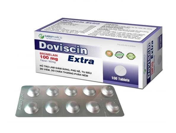 Chống viêm Doviscin bromelain