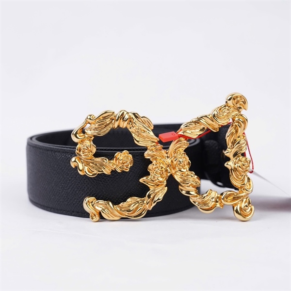 Thắt lưng D&G đen sz 4x94cm KG+