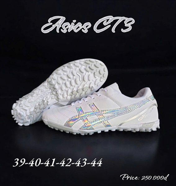 GIÀY CT3 ASICS - TRẮNG BẠC