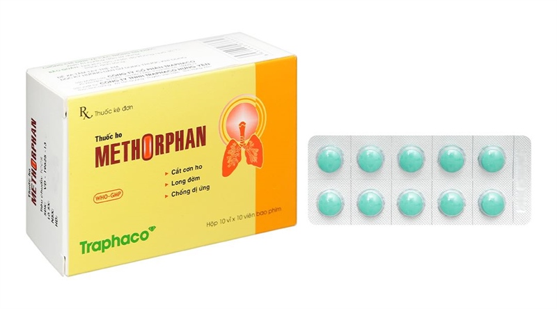 Methorphan (H*10vỉ*10viên) - Traphaco