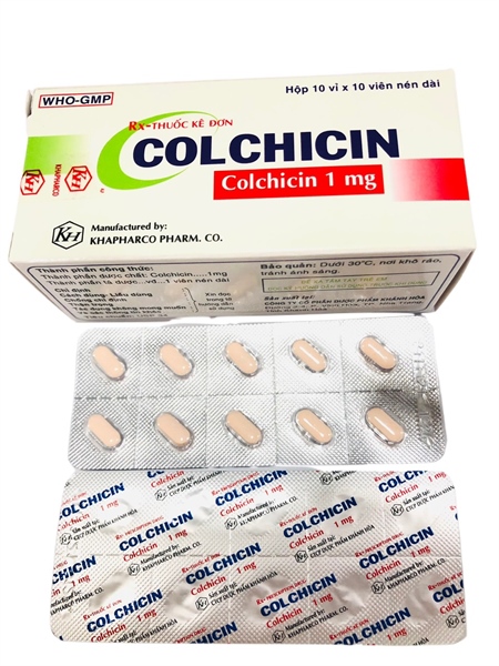 Colchicin 1mg Khapharco (H/100V)