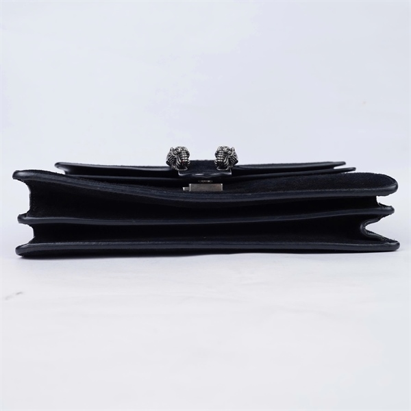 Túi GG Dionysus đen nhung (400249-486628) sz28 (BQ) KG+