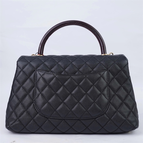 Túi Chanel Coco đen (27323196) sz28 (BQ) KG+