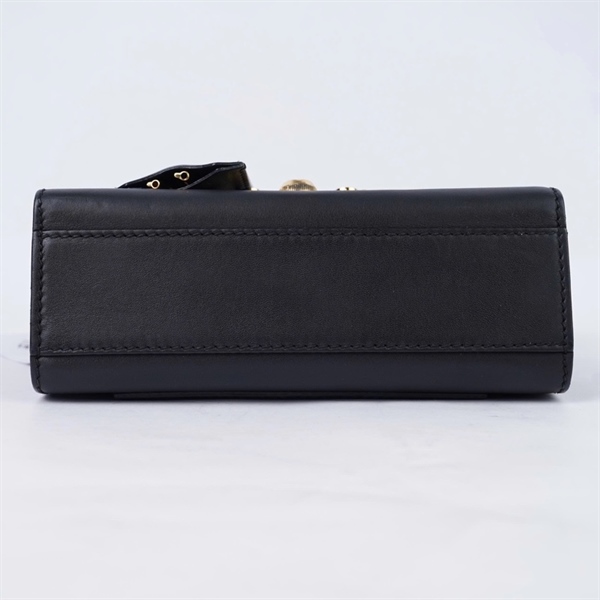 Túi GG Padlock đen kèm 2 chìa (409487-001998) sz20 (BQ) KG+