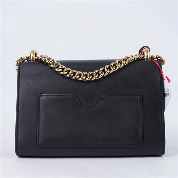 Túi GG Padlock đen kèm 2 chìa (409487-001998) sz20 (BQ) KG+