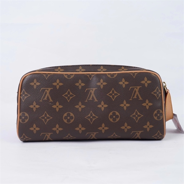 Túi LV Dopp Kit Toilet hoa nâu sz26 (BQ) KG+