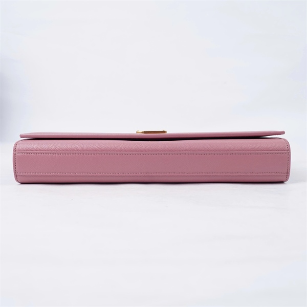 Túi YSL Clutch hồng sz27 (BQ) KG+