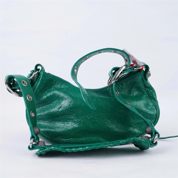 Túi Balenciaga xanh (6713093613R-002123) sz22 (BQ) KG+