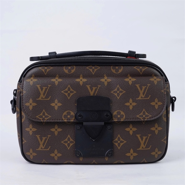 Túi LV S Lock hoa nâu sz24 (BQ) KG+