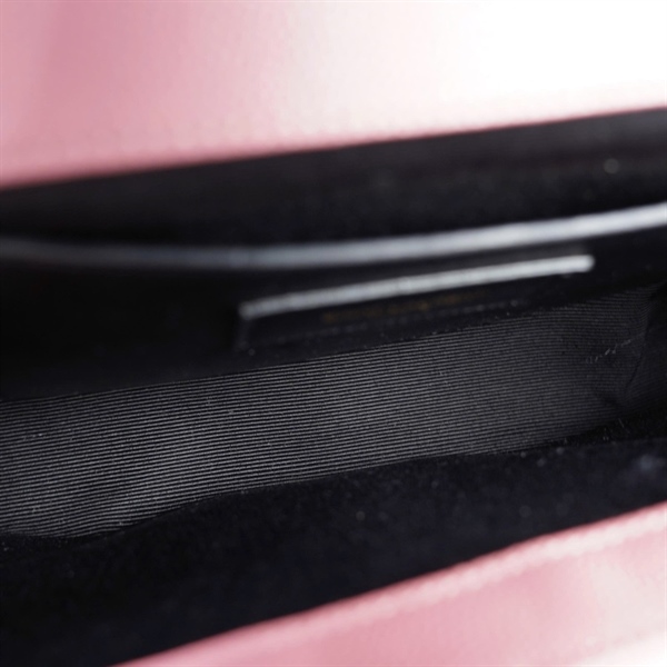 Túi YSL Clutch hồng sz27 (BQ) KG+