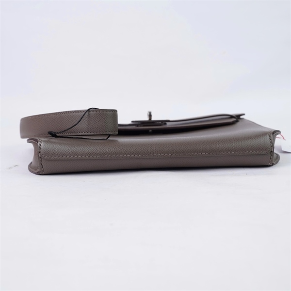 Túi Hermes Clutch xám stamp Z sz22-25 (BQ) KG+