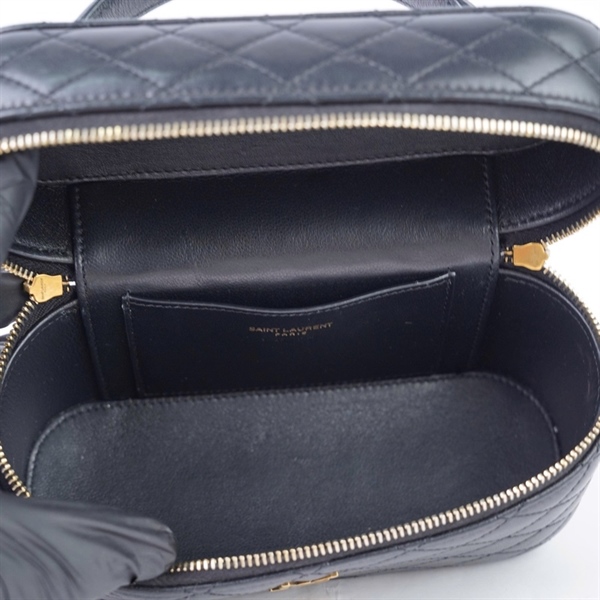Túi YSL Vanity đen sz18 (BQ) KG+