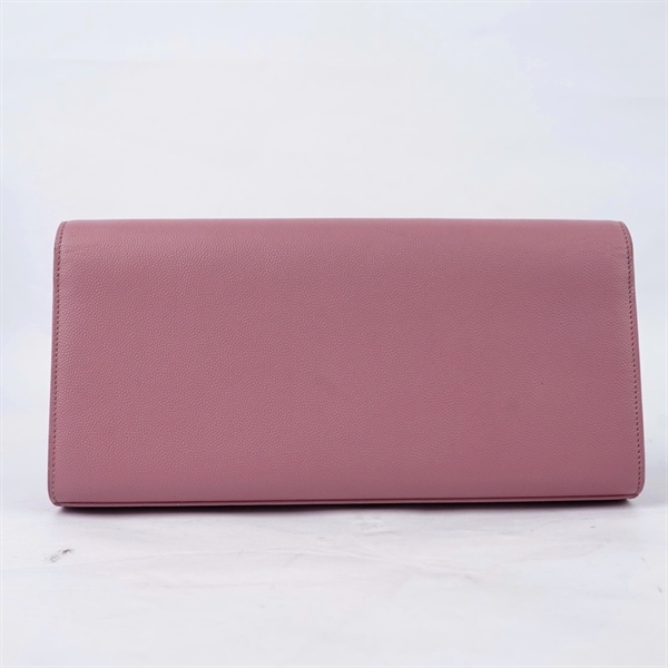 Túi YSL Clutch hồng sz27 (BQ) KG+