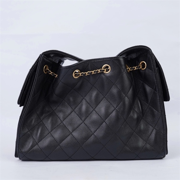 Túi Chanel 25 đen (X46LLXJ8J) sz26 (BQ) KG+