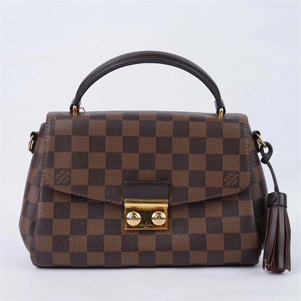 Túi LV Croisette ô vuông nâu (TR4118) sz23 (BQ) KG+