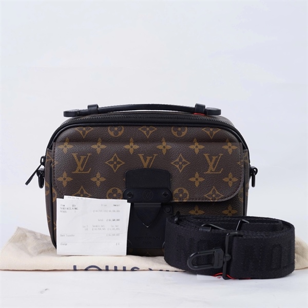 Túi LV S Lock hoa nâu sz24 (BQ) KG+