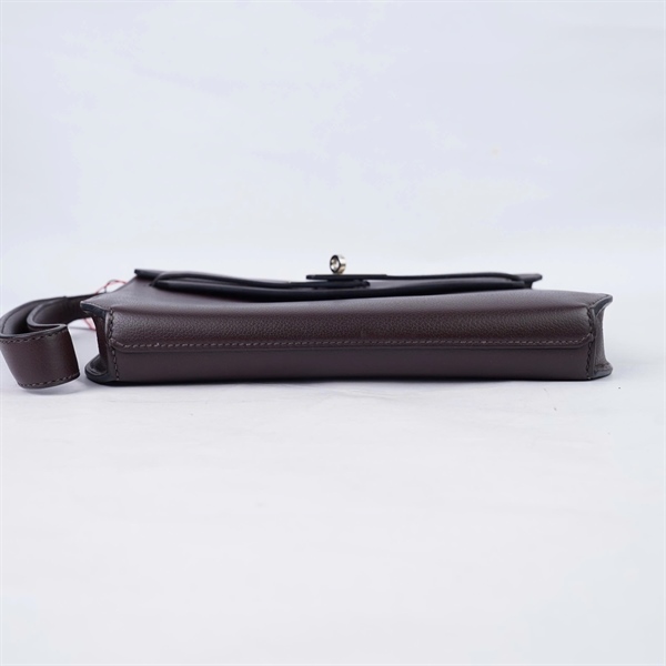 Túi Hermes Clutch nâu tím stamp U sz22-25 (BQ) KG+