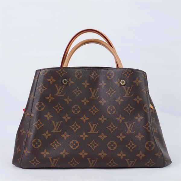 Túi LV Montaigne hoa nâu kèm 2 chìa (CA2115) sz35-24 KG+