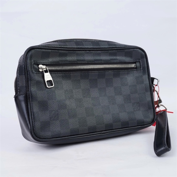 Túi LV Clutch ô vuông đen (SR0290) sz24 (BQ) KG+